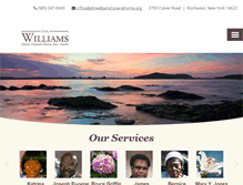 Tablet Screenshot of dmwilliamsfuneralhome.org